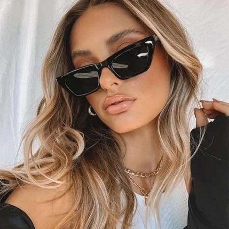 Sunglasses Cat Eye - Vintage Cat-Eye Sonnenbrille für Damen, Quadratischer