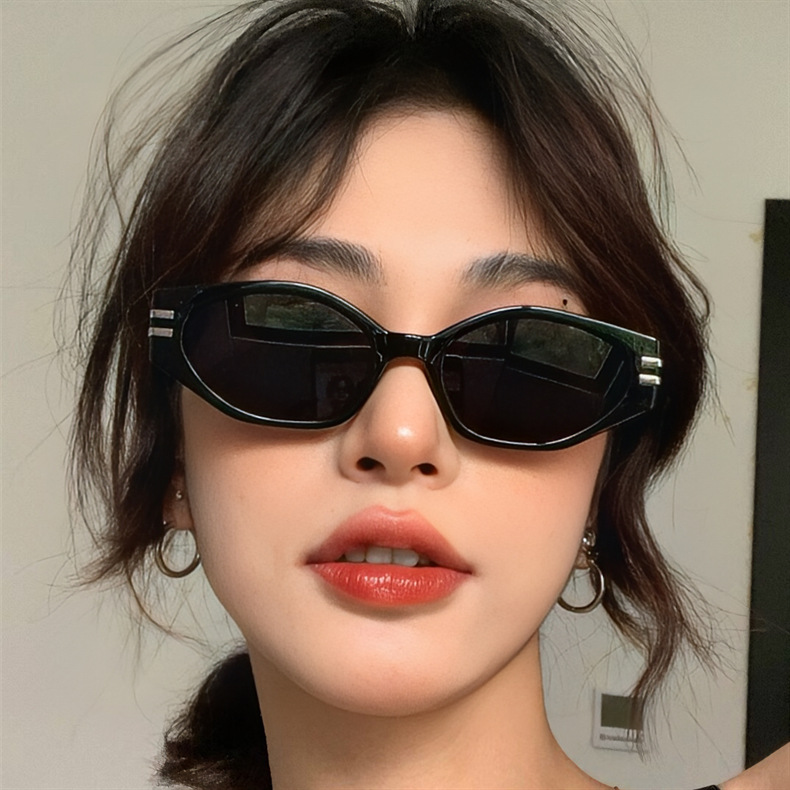 Neue kleine Y2K Cat-Eye-Sonnen – Sunglasses Cat Eye Bewertung und Preis