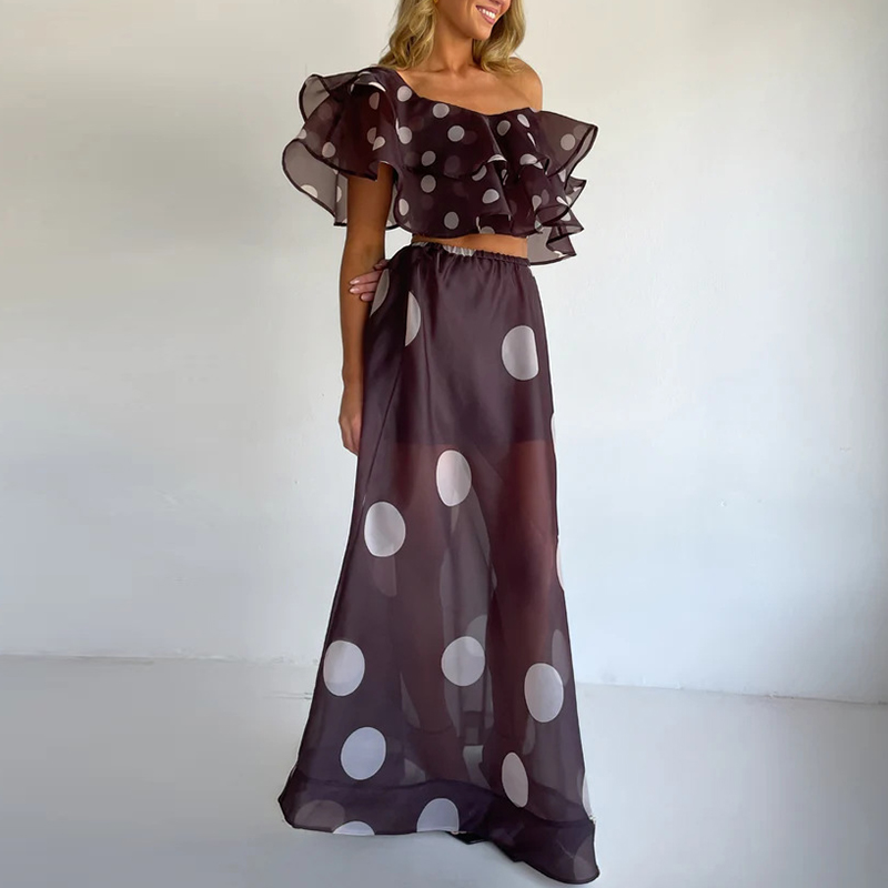 Damen-Set mit kurzem Oberteil  – Romper Floral Print Bewertung und Preis